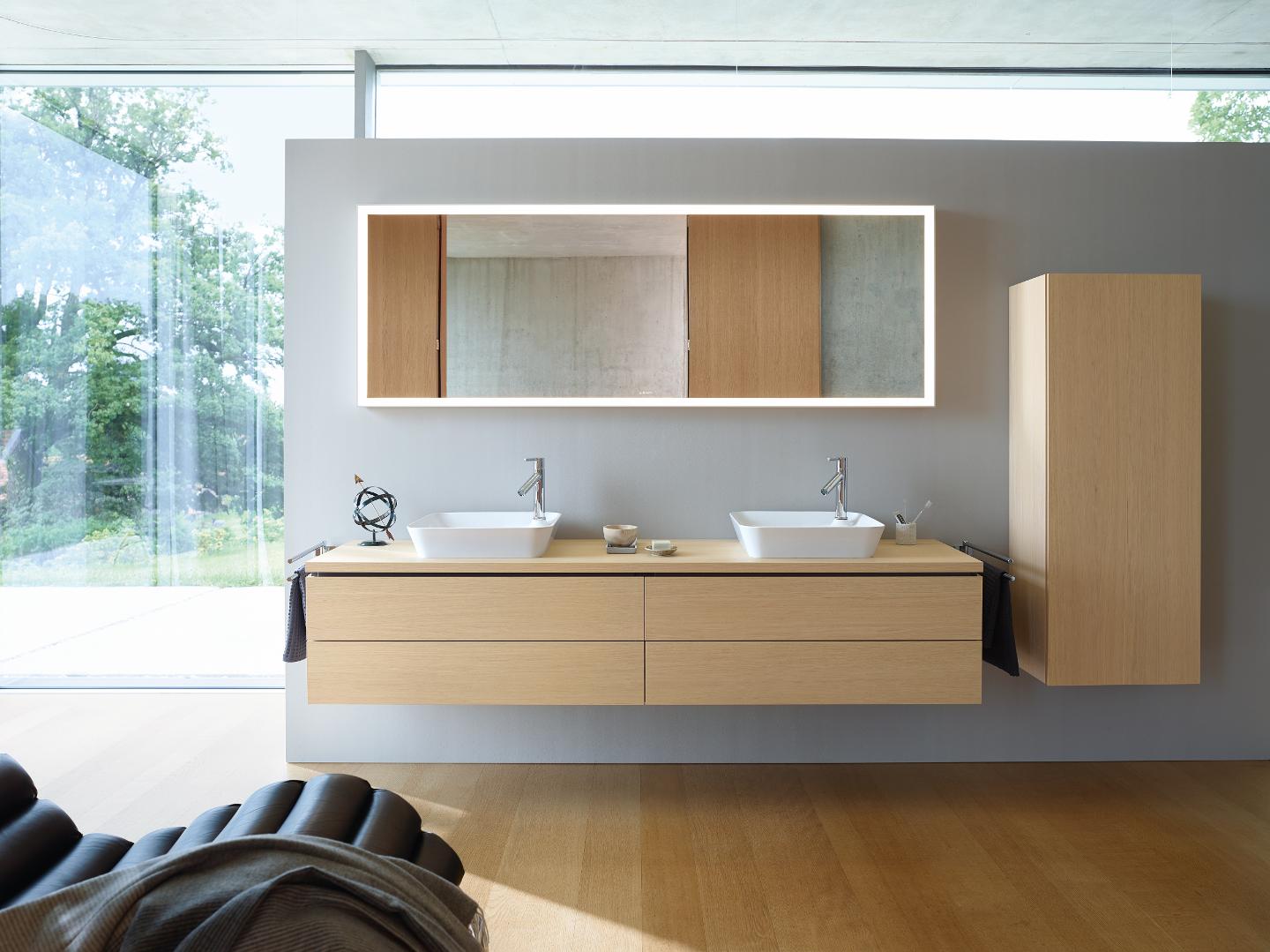 Duravit LCube Zeitlos elegante Badmbel  Duravit